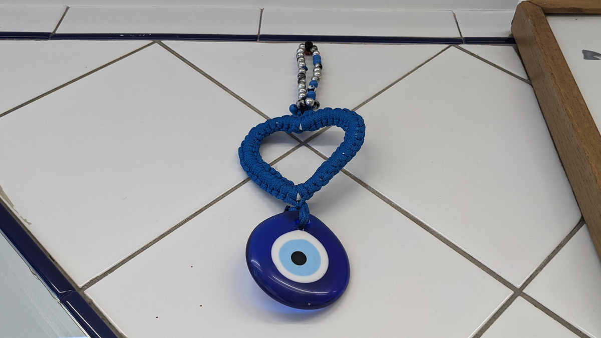 Evil eye decoration